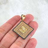 Dije Medusa Tribal 5.2gr / 4.2cm / Oro Amarillo 18K * Dije Medusa Tribal 5.2gr / 4.2cm / Oro Amarillo 18K *