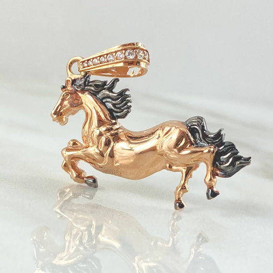 Dije Caballo 4.15gr / 4cm / Oro Rosa 18K ©