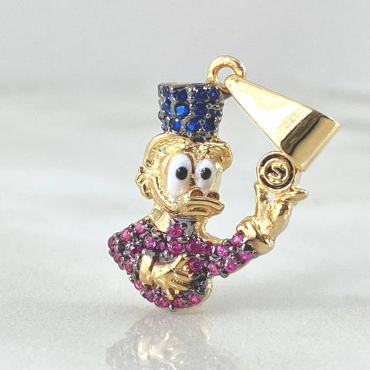 Dije Pato Bolsa Dinero 2.75gr / 3cm / Oro Amarillo 18K ©