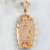 Dije Virgen Guadalupe 34.85gr / 7cm / Oro Rosa 18K © Dije Virgen Guadalupe 34.85gr / 7cm / Oro Rosa 18K ©