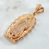 Dije Virgen Guadalupe 34.85gr / 7cm / Oro Rosa 18K © Dije Virgen Guadalupe 34.85gr / 7cm / Oro Rosa 18K ©