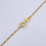 Cadena Figaro 2.25gr / 60cm / Oro Amarillo +1 18K $ Cadena Figaro 2.25gr / 60cm / Oro Amarillo +1 18K $