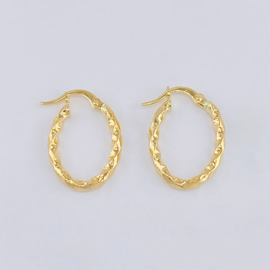 Candongas Dyla 1.3gr / 2.2cm / Oro Amarillo 18K ©