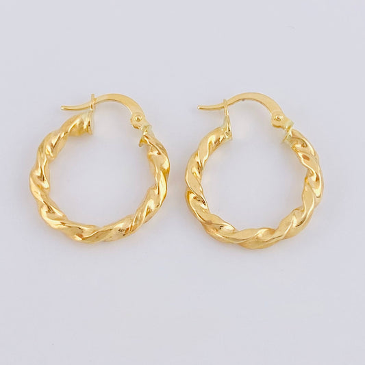 Candongas Milu 1.8gr / 2.3cm / Oro Amarillo 18K ©