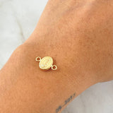 Herraje Virgen Guadalupe 0.45gr / 1.3cm / Oro Amarillo 18K * Herraje Virgen Guadalupe 0.45gr / 1.3cm / Oro Amarillo 18K *