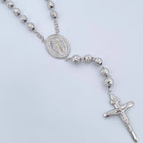 Rosario Virgen Milagrosa 24.2gr / 62cm / 6mm-7mm Oro 18K & Rosario Virgen Milagrosa 24.2gr / 62cm / 6mm-7mm Oro 18K &