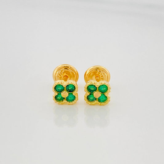Topos Trebol 1.15 g / 5.3 mm Oro Amarillo 18K