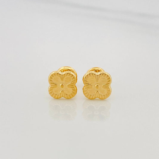 Topos Trebol 0.8 g / 7.1 mm Oro Amarillo 18K
