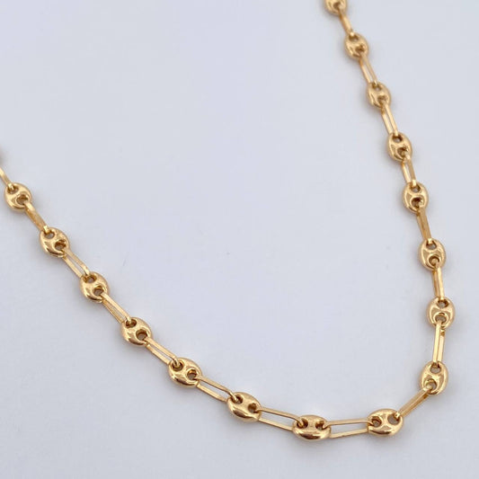 Cadena GC 4.4gr / 46cm / Oro Amarillo 18K &