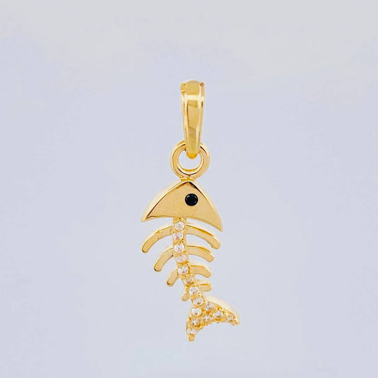 Dije Pez Espinas 1.8 g / 2.5 cm Oro Amarillo 18K