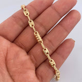 Pulso Tornillo Barril 5.85gr / 21cm / Oro 18K & Pulso Tornillo Barril 5.85gr / 21cm / Oro 18K &