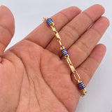 Pulso Rustico Barril 5.2gr / 22cm / Oro 18K & Pulso Rustico Barril 5.2gr / 22cm / Oro 18K &