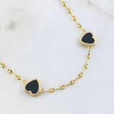 Cadena GC Corazon  9.6gr / 45cm / Oro Amarillo Nac.Esp. 18K © Cadena GC Corazon  9.6gr / 45cm / Oro Amarillo Nac.Esp. 18K ©