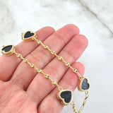 Cadena GC Corazon  9.6gr / 45cm / Oro Amarillo Nac.Esp. 18K © Cadena GC Corazon  9.6gr / 45cm / Oro Amarillo Nac.Esp. 18K ©