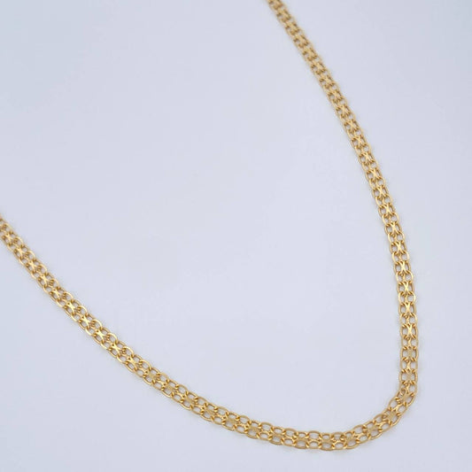 Cadena China 2.6gr / 60cm / Oro Amarillo +1 18K $