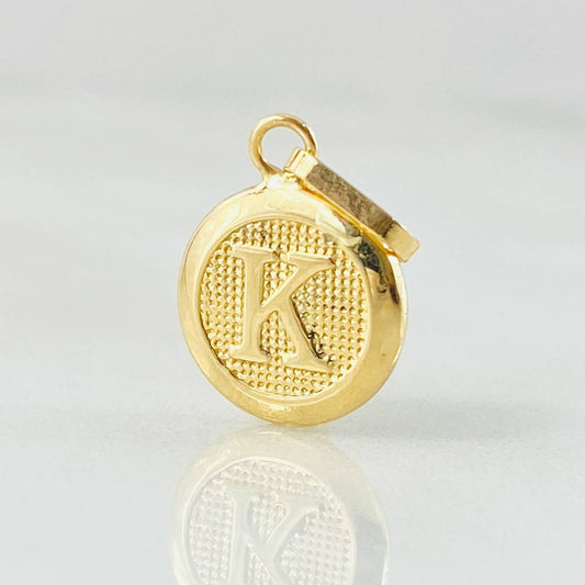 Dije Letra K 0.65gr / 2cm / Oro Amarillo 18K