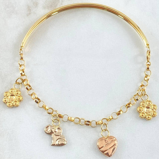 Pulso Charms 5.6gr / 19cm / Oro 18K *