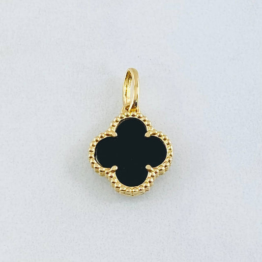 Dije Trebol 1.65gr / 2cm / Oro Amarillo Nac.Esp. 18K