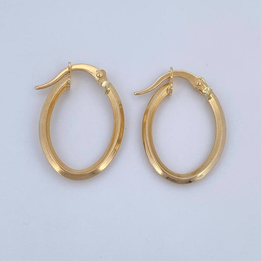Candongas Clau 1.2gr / 2.2cm / Oro 18K &