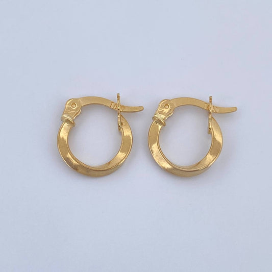 Candongas Kari 0.95gr / 1.4cm / Oro 18K &