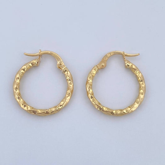 Candongas Majo 1.4gr / 2cm / Oro 18K &