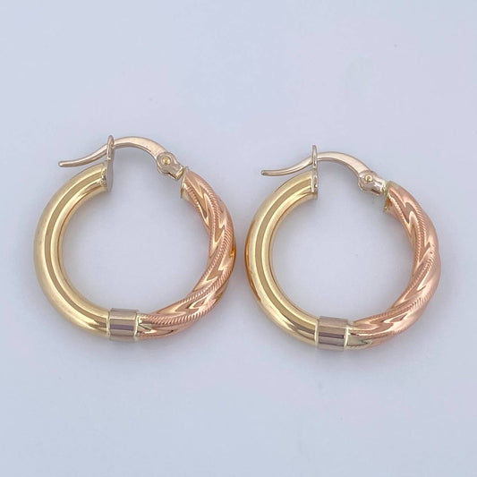 Candongas Lady 2.85gr / 2.3cm / Oro 18K &
