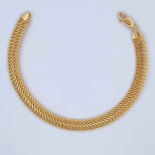 Pulso Sedusa 5.4gr / 19cm / +3Oro 18K &