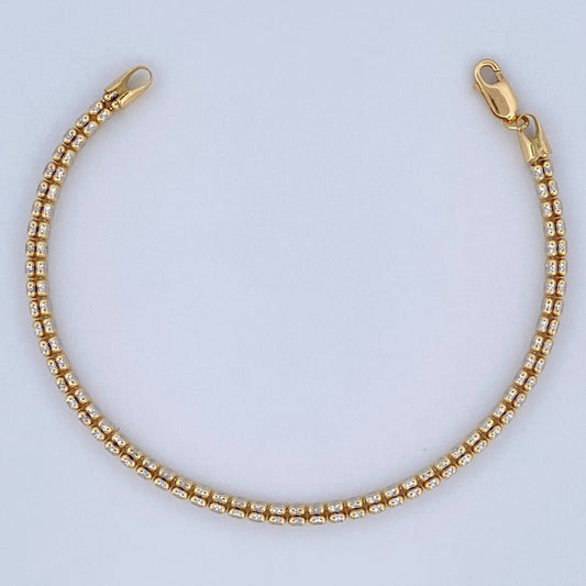 Pulso Imperial 7.45gr / 18.5cm / +4Oro 18K &