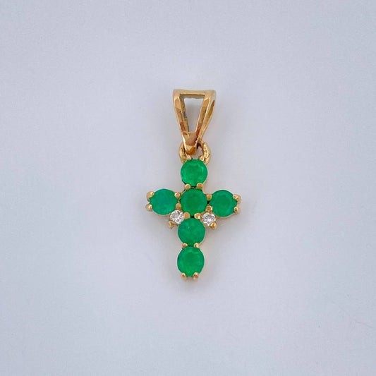 Dije Cruz 0.7gr / 1.7cm / Oro Amarillo 18K &