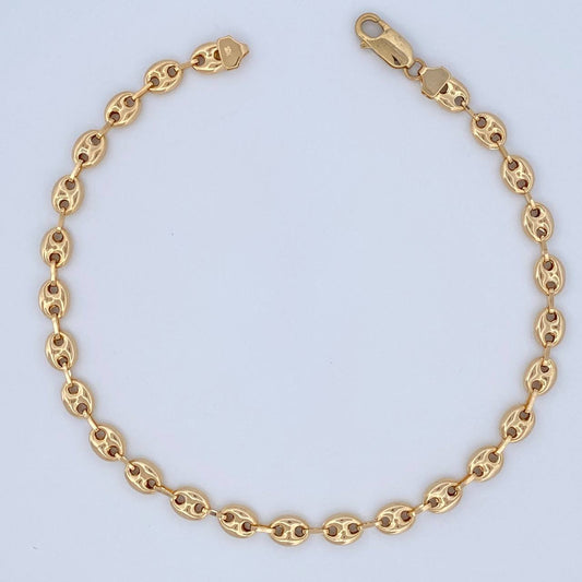 Tobillera GC 7.3gr / 28cm / Oro 18K &