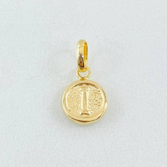 Dije Letra I 0.35gr / 1.5cm / Oro Amarillo 18K