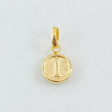Dije Letra I 0.35gr / 1.5cm / Oro Amarillo 18K Dije Letra I 0.35gr / 1.5cm / Oro Amarillo 18K