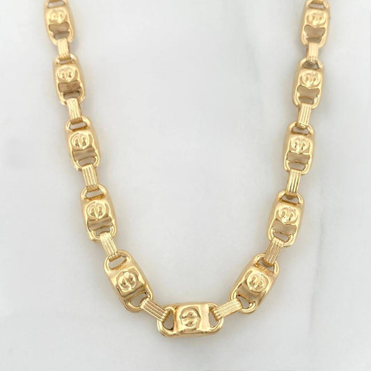 Cadena Rustico Tornillo 17.5 g / 62 cm / 5.05 mm Oro Amarillo 18K