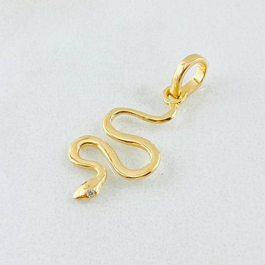 Dije Serpiente 1gr / 2.6cm / Oro Amarillo 18K ©
