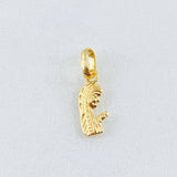 Dije Virgen María 0.3gr / 1.5cm / Oro Amarillo 18K © Dije Virgen María 0.3gr / 1.5cm / Oro Amarillo 18K ©