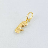 Dije Virgen María 0.3gr / 1.5cm / Oro Amarillo 18K © Dije Virgen María 0.3gr / 1.5cm / Oro Amarillo 18K ©