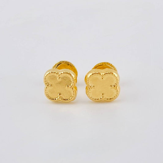 Topos Trebol 0.5 g / 6,8 mm Oro Amarillo 18K
