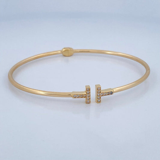 Pulso Aro T 5gr / 18cm / Oro Amarillo +4 18K &