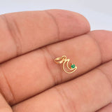 Dije Silueta Luna 0.3gr / 1.3cm / Oro Amarillo 18K $ Dije Silueta Luna 0.3gr / 1.3cm / Oro Amarillo 18K $