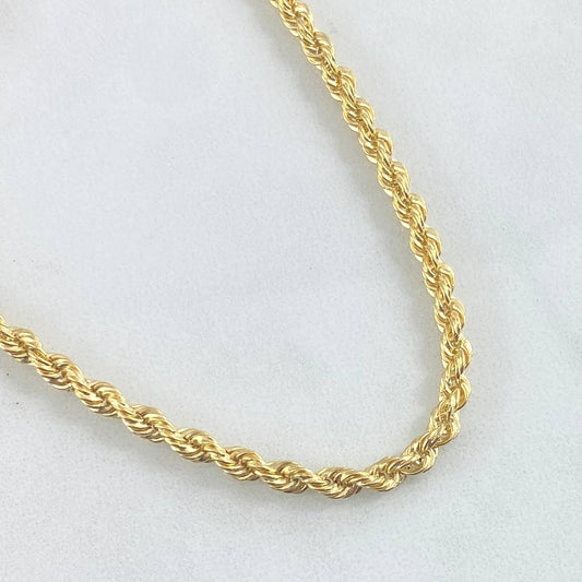 Cadena Lazo 7.05gr / 50cm / Oro Amarillo +3 18K