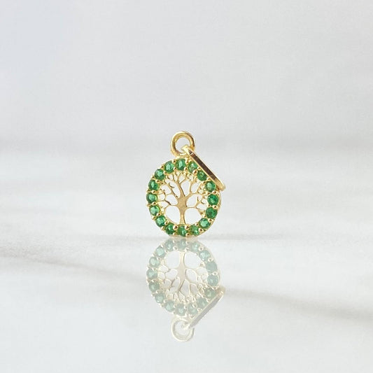 Dije Arbol De La Vida 0.3gr / 1.4cm / Oro Amarillo 18K ©