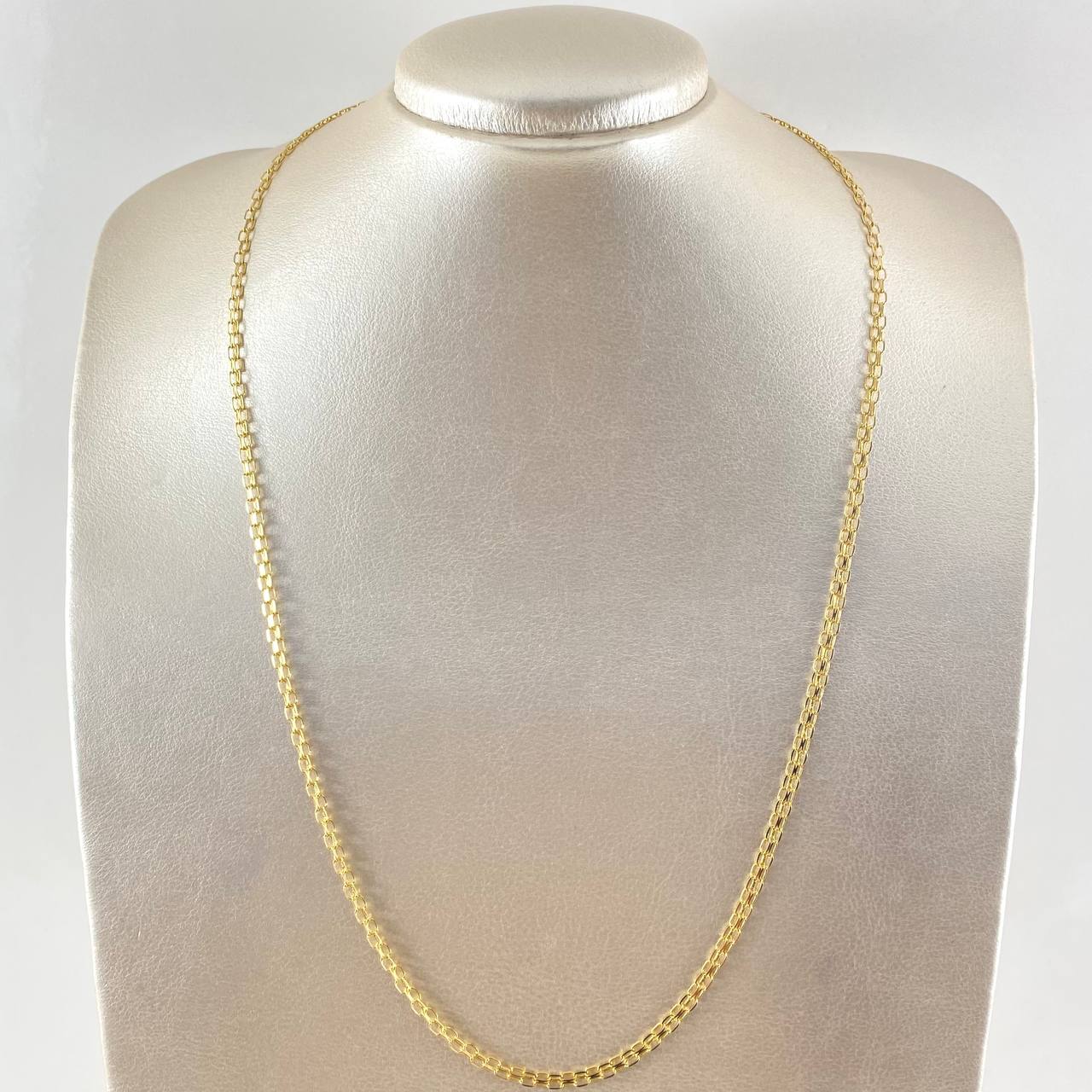 Cadena China 5.25gr / 60cm / Oro Amarillo +1 18K Cadena China 5.25gr / 60cm / Oro Amarillo +1 18K