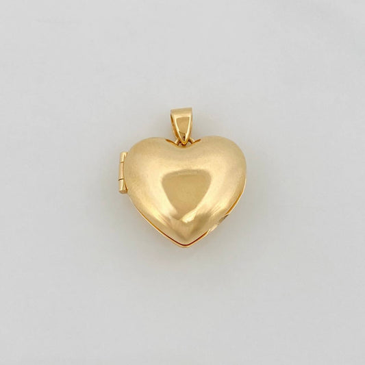 Dije Relicario Corazón 2.65g / 2cm Oro Amarillo 18K