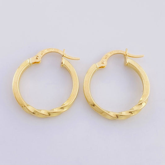 Candongas Lia 1.35 g / 2 cm Oro Amarillo 18K