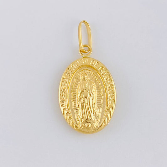Dije Virgen De Guadalupe 1.15 g / 2.6 cm Oro Amarillo 18K