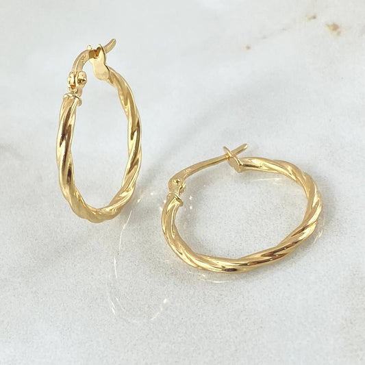 Candongas Sofi 1.3gr / 2.3cm / Oro 18K *