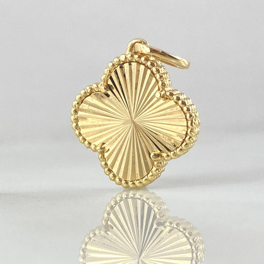 Dije Trebol 2.15gr / 2.2cm / Oro 18K
