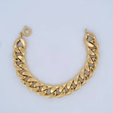 Pulso Cubano 18.65gr / 20cm / +3 Oro 18K & Pulso Cubano 18.65gr / 20cm / +3 Oro 18K &