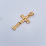 Dije Cruz Cristo 1.75gr / 3.2cm / Oro Amarillo 18K & Dije Cruz Cristo 1.75gr / 3.2cm / Oro Amarillo 18K &