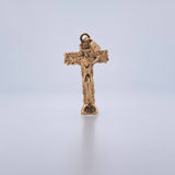 Dije Cruz Cristo 1.75gr / 3.2cm / Oro Amarillo 18K & Dije Cruz Cristo 1.75gr / 3.2cm / Oro Amarillo 18K &